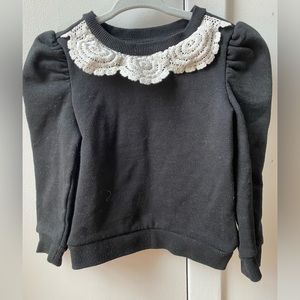 Janie and Jack Black Sweater